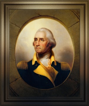 George Washington by Rembrandt Peale Old Masters Reproduction